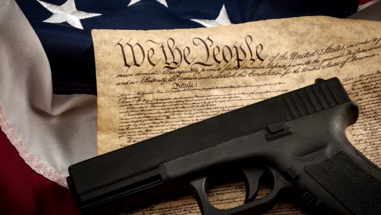 The U.S. Constitution’s 2nd Amendment guarantees a U.S. citizen the right to bear arms.